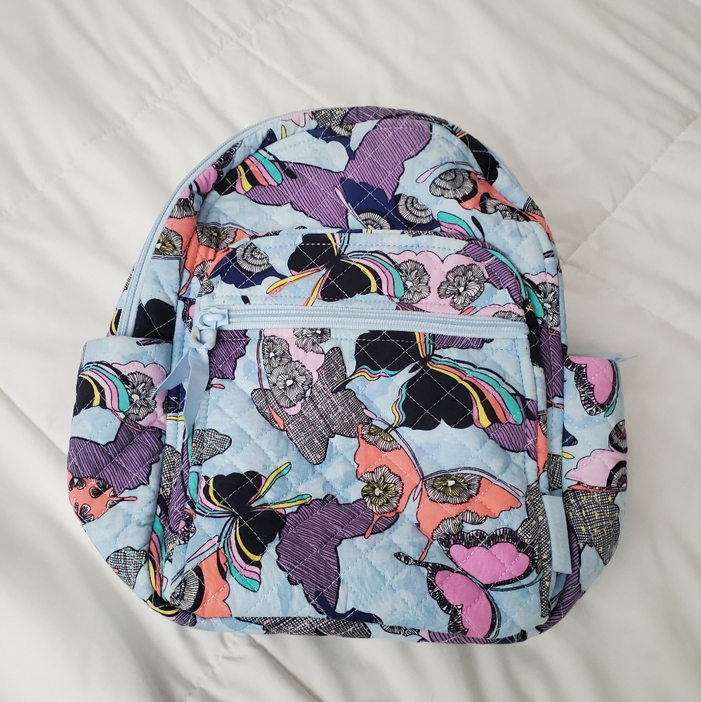 Vera Bradley butterfly print mini backpack